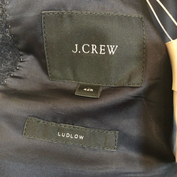 J.crew Ludlow Authentic Yorkshire Tweed Suit Jacket 42R Blazer - Picture 8 of 13